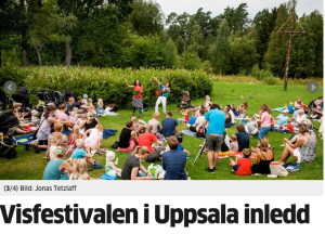 Uppsala visfestival i Marielund